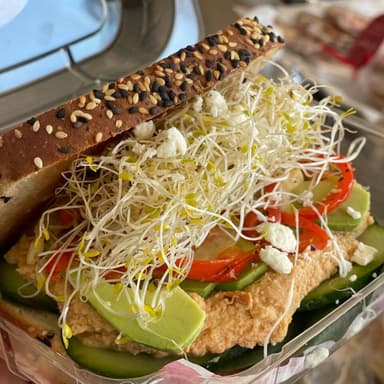 Hummus Sandwich