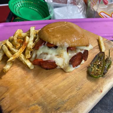 Hamburguesa Choriqueso