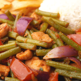 Lomo Saltado + Bebida 355 Ml.