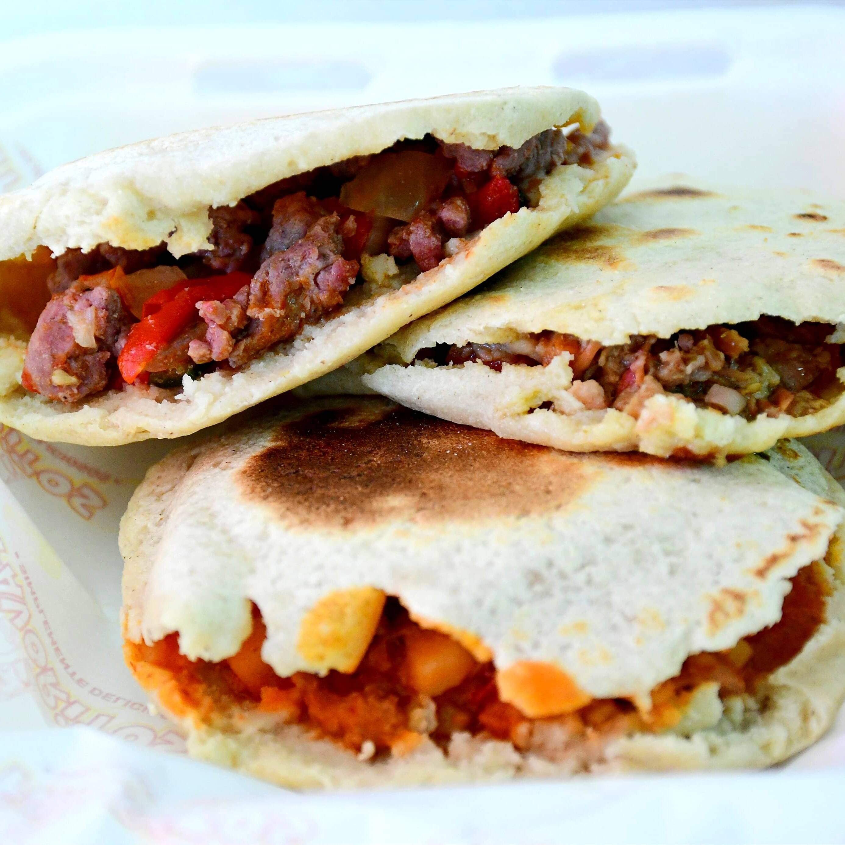 Gordita de Papas con Chorizo
