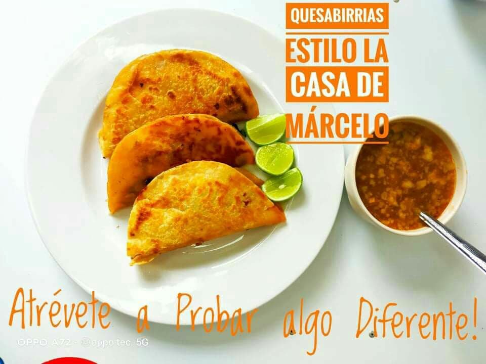 Orden de quesabirrias  maciza (3 piezas)