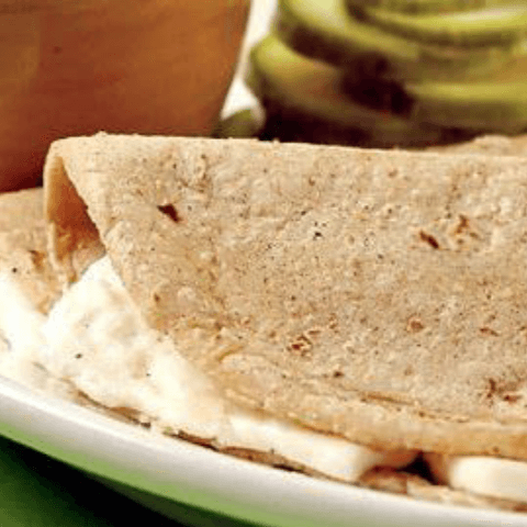 Orden de quesadillas de maíz (4 piezas)