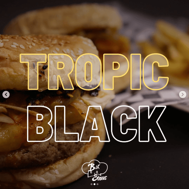 Hamburguesa Tropic BLK
