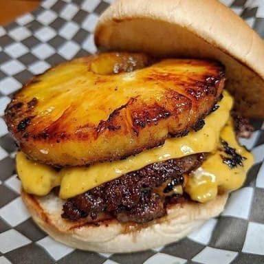 🍔🍍 Hamburgesa Hawaiana