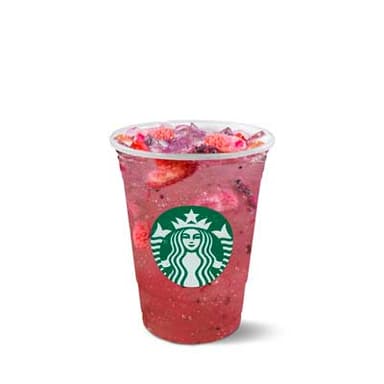 Pink Berries Shaken Lemonade