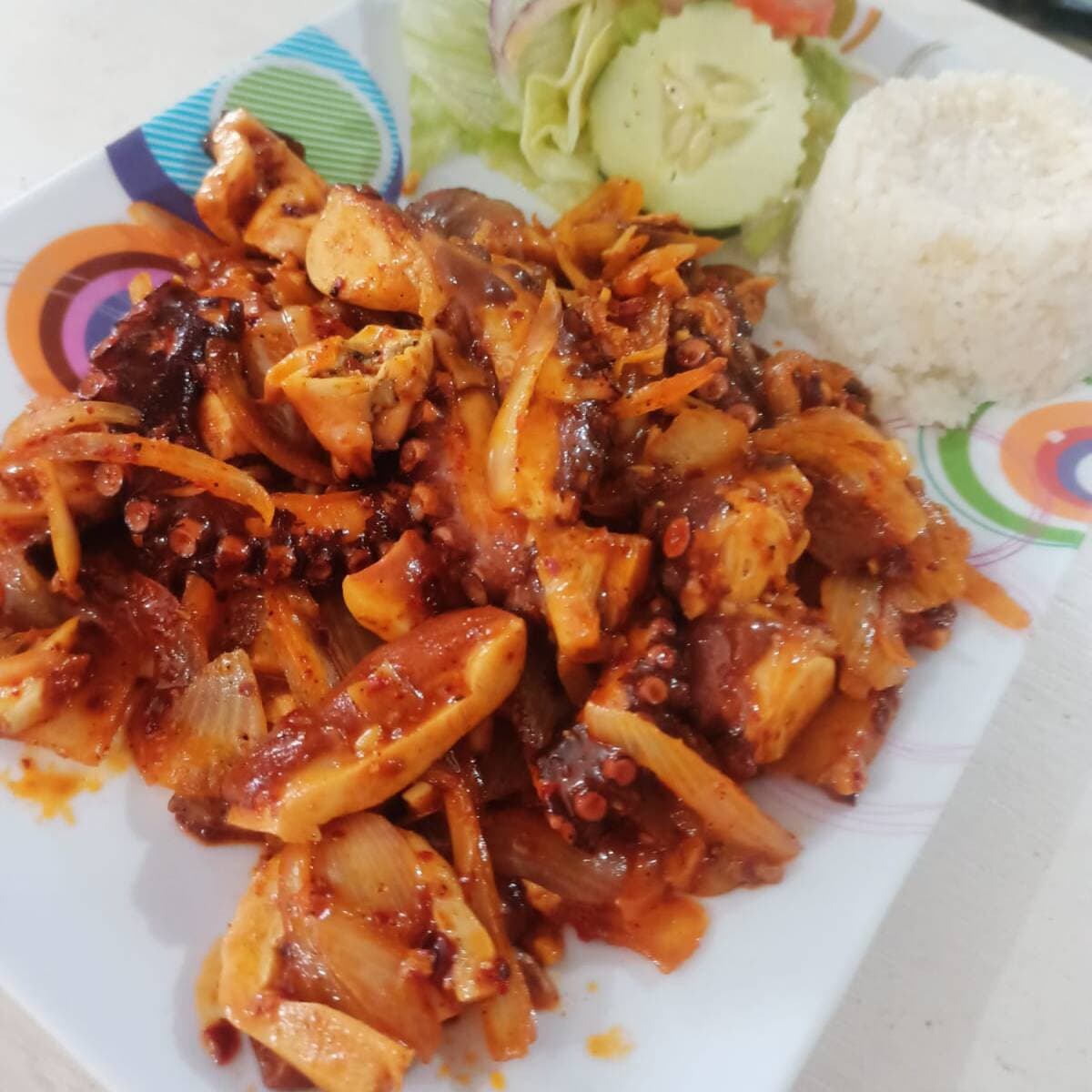 Pulpo al Ajillo