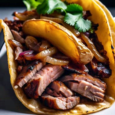 Taco Rib eye (c/Papas)