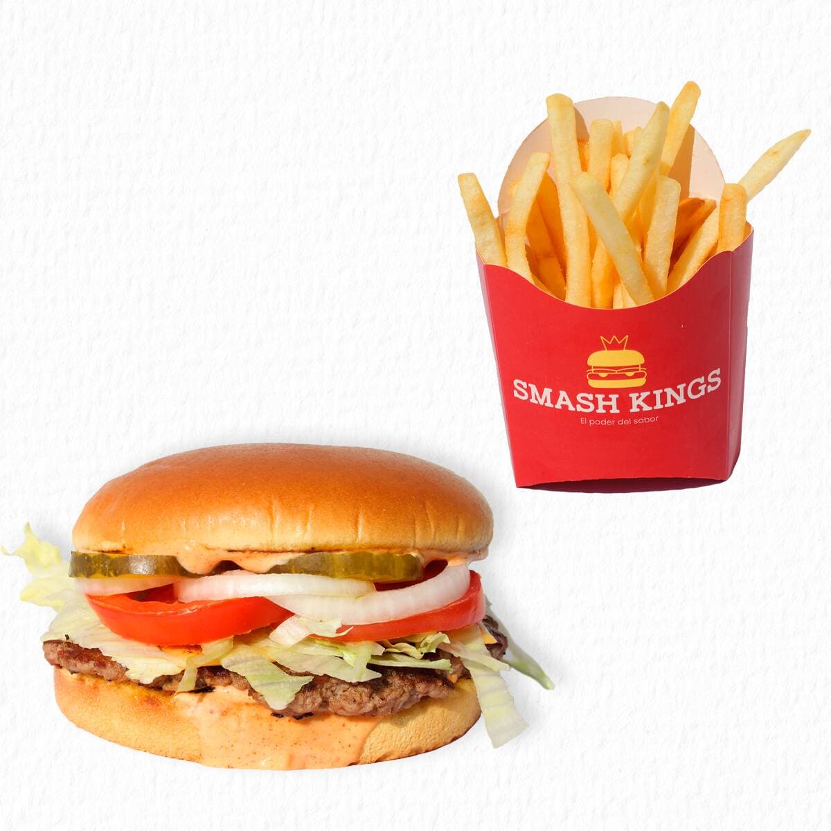 Combo King's Deluxe Con Papas