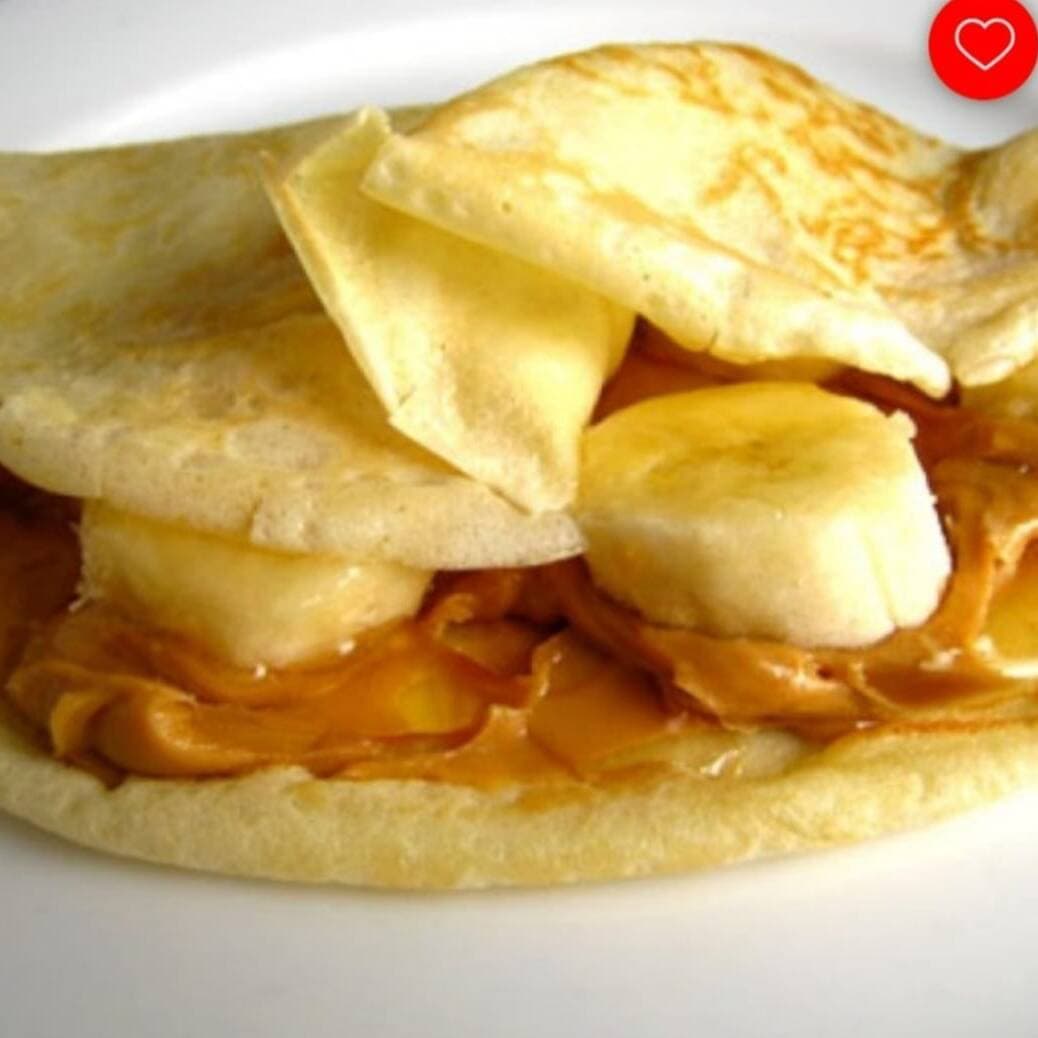 Crepa de cajeta con platano