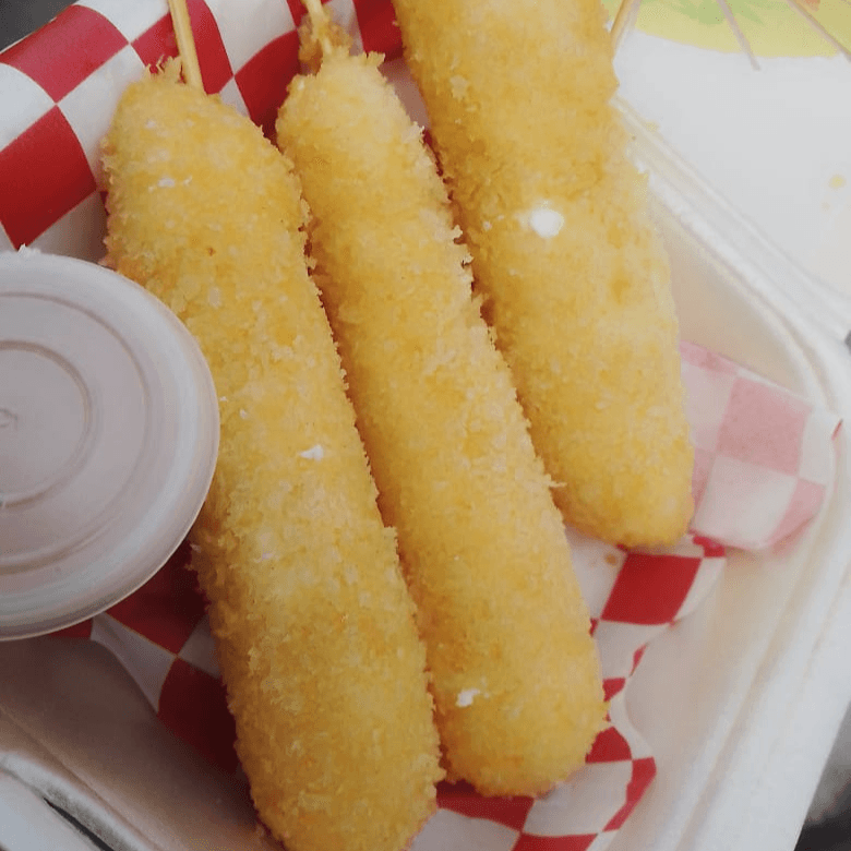 Kushiagues de Camaron con Queso
