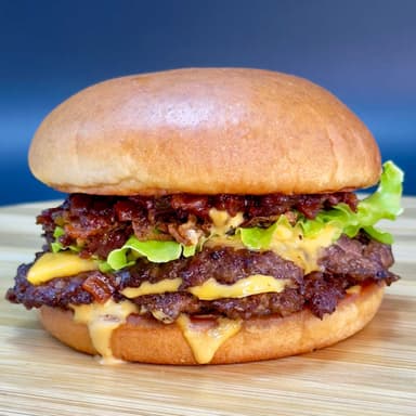 Burger Sweet & Crunchy  con Papitas