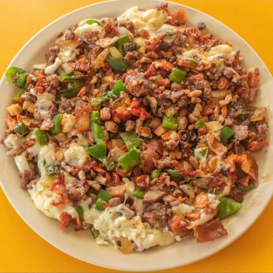 Alambre con Queso Hawaiana