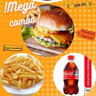 Mega combo hawaiano