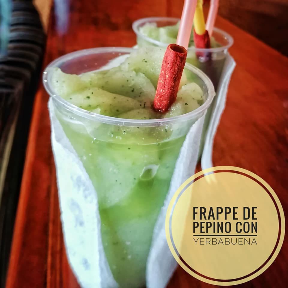 Frappé Pepino con Yerbabuena