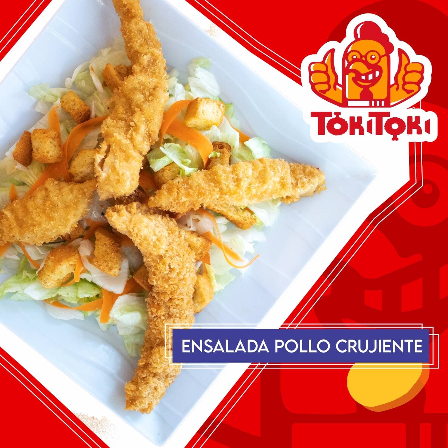 Ensalada Pollo Crujiente