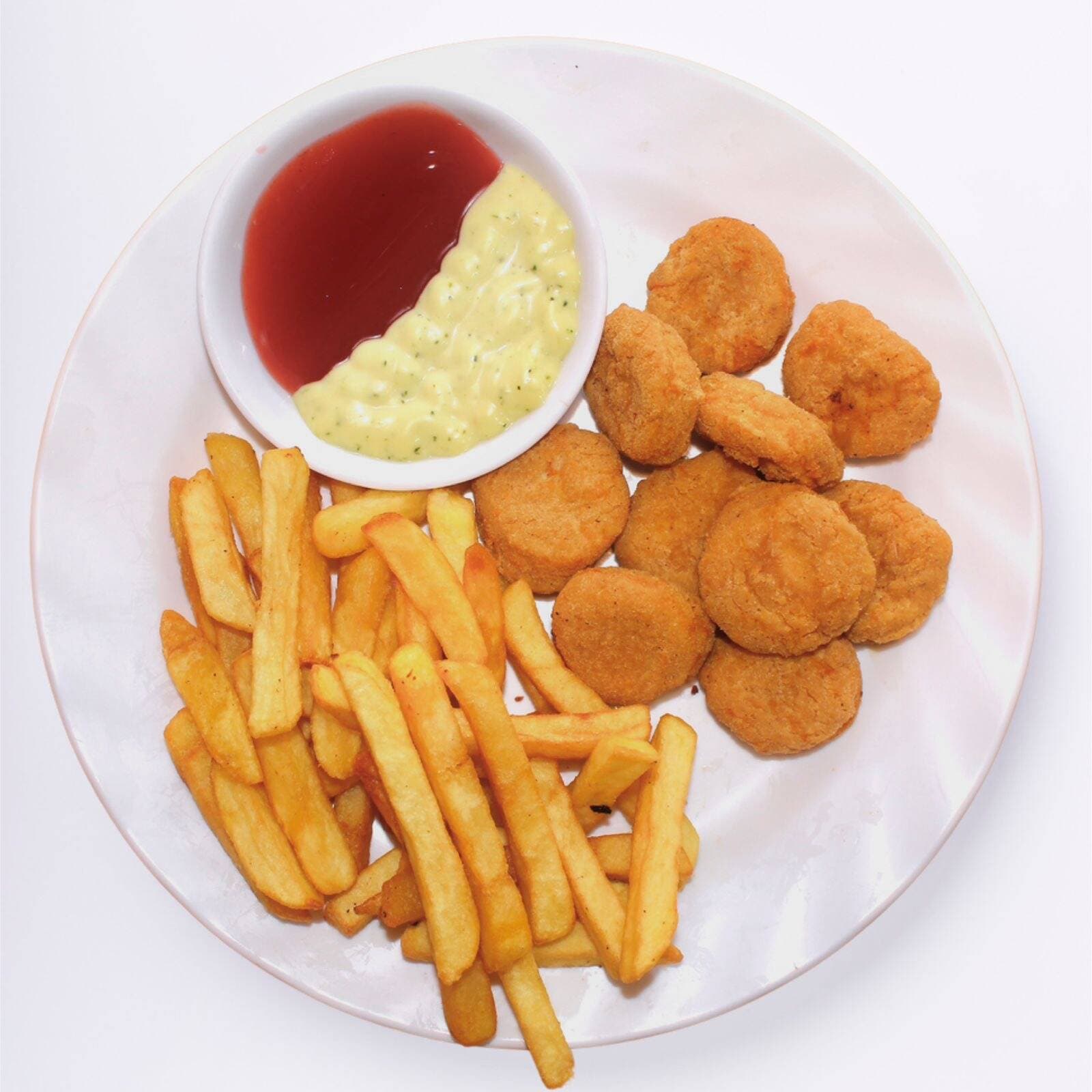 Nuggets Con Papas