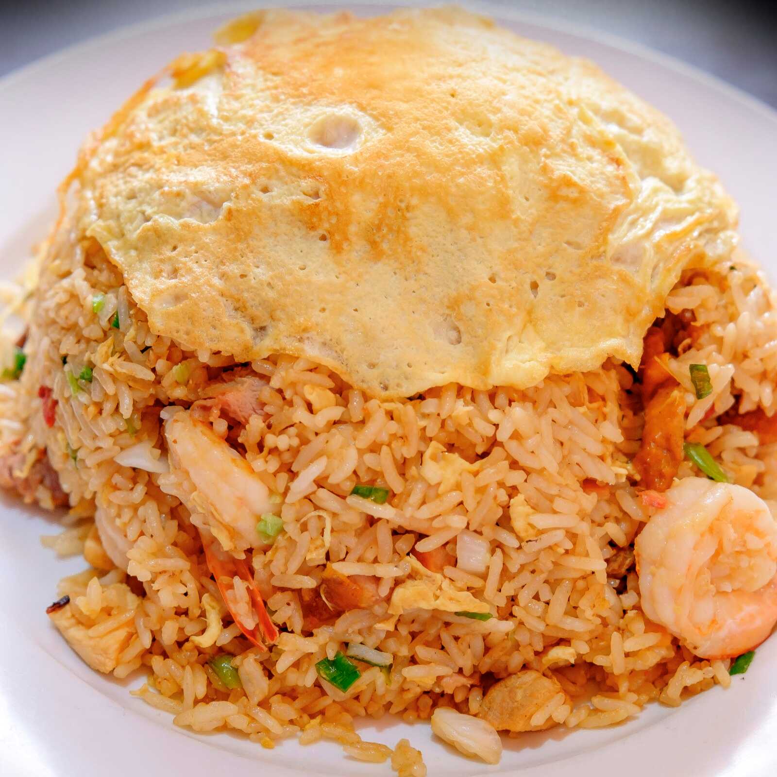 Arroz Chaufa con Langostinos
