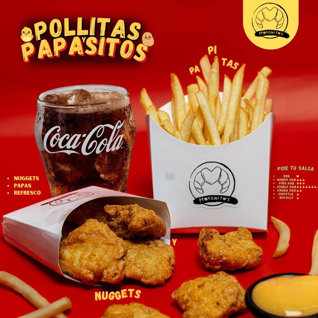 Trío Nuggets+Papas+Chesco