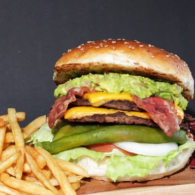 Hamburguesa Mega Doble