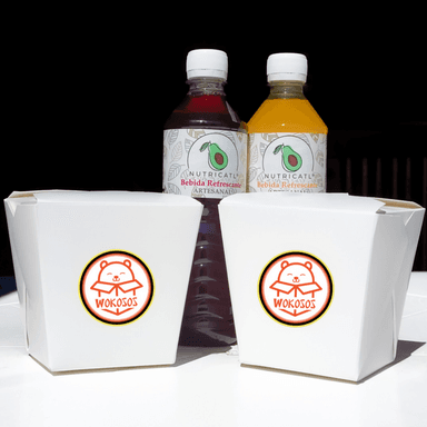 Wokoso Meloso + Agua de Sabor 500ml