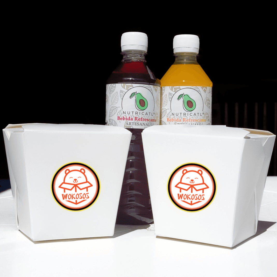 Wokoso Meloso + Agua de Sabor 500ml