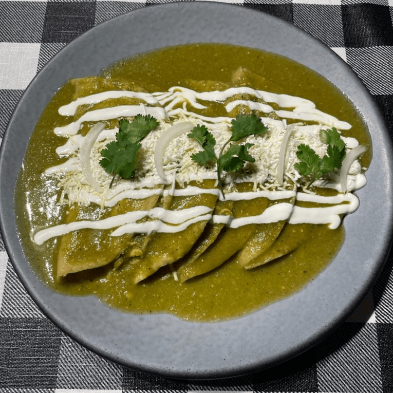 Enchiladas Verdes