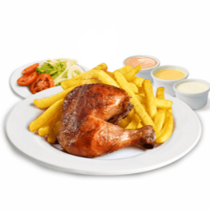 1/4 De Pollo a la Brasa