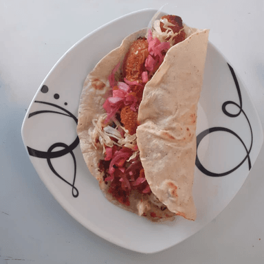 Taco Cecina Enchilada