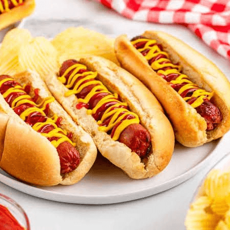 ORDEN HOT DOG SENCILLO (3 PIEZAS)