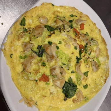 Tortilla con Chancho Menú
