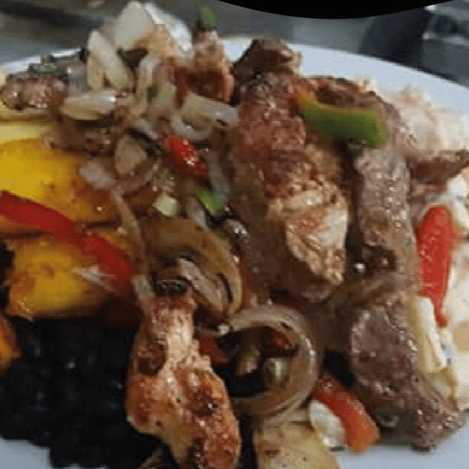 Plato Fajitas Mixtas Grande