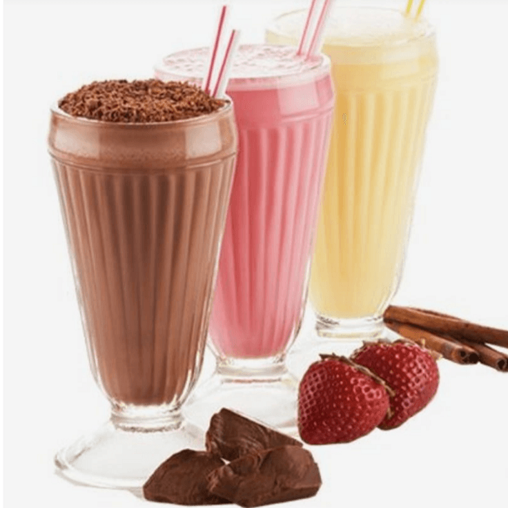 MALTEADA A PARTIR DE HELADO ARTESANAL (12 Oz.)