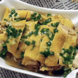 葱油鸡 Pollo Cebollín Mitad Orden
