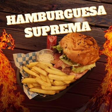 Hamburguesa Suprema