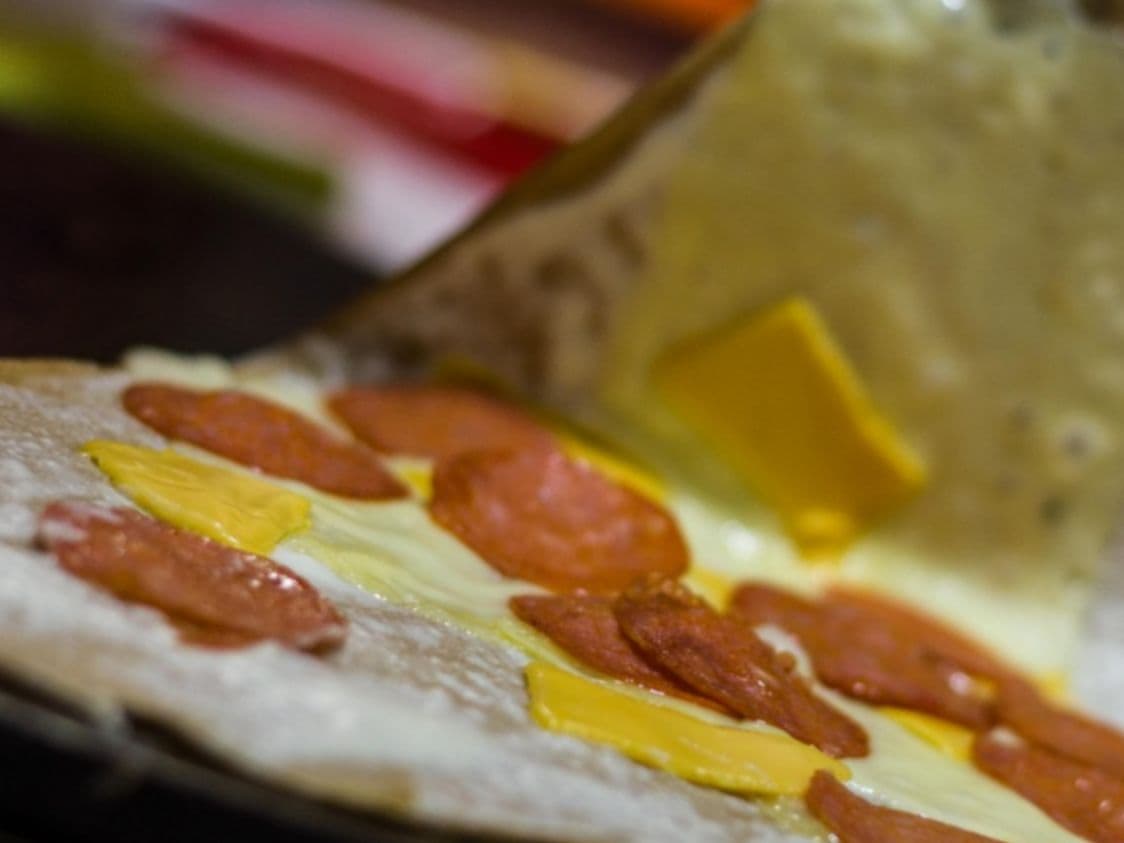 Crepa Salada 3 Quesos/Pepperoni