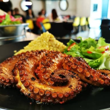 Pulpo Zarandeado
