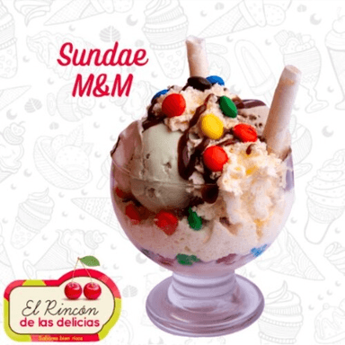 Sundae de M&M