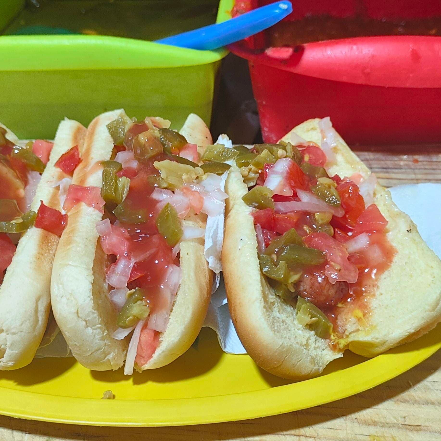 Hot Dog Sencillos 3 Piezas