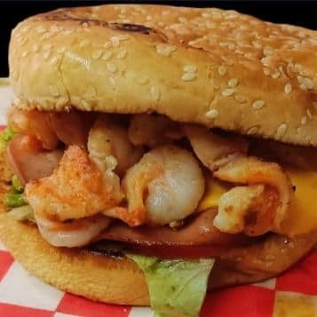 Hamburguesa marinera