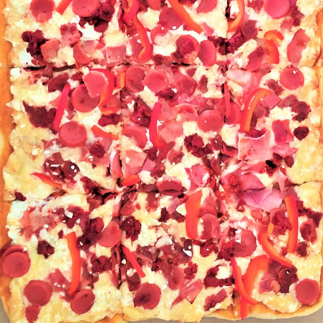 Pizza Chica de Carnes Frías