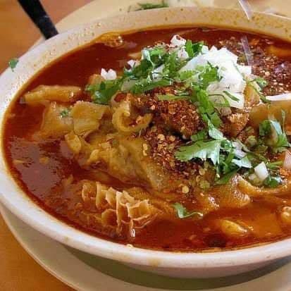 Caldo de Pancita de Res