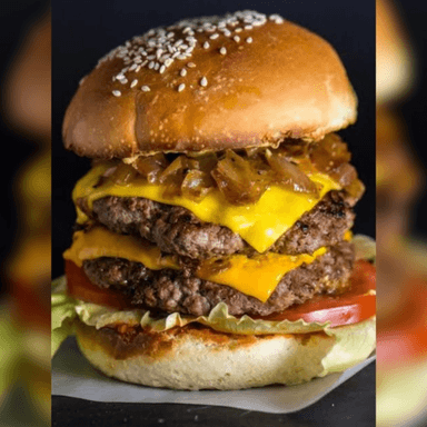 Hamburguesa doble chica
