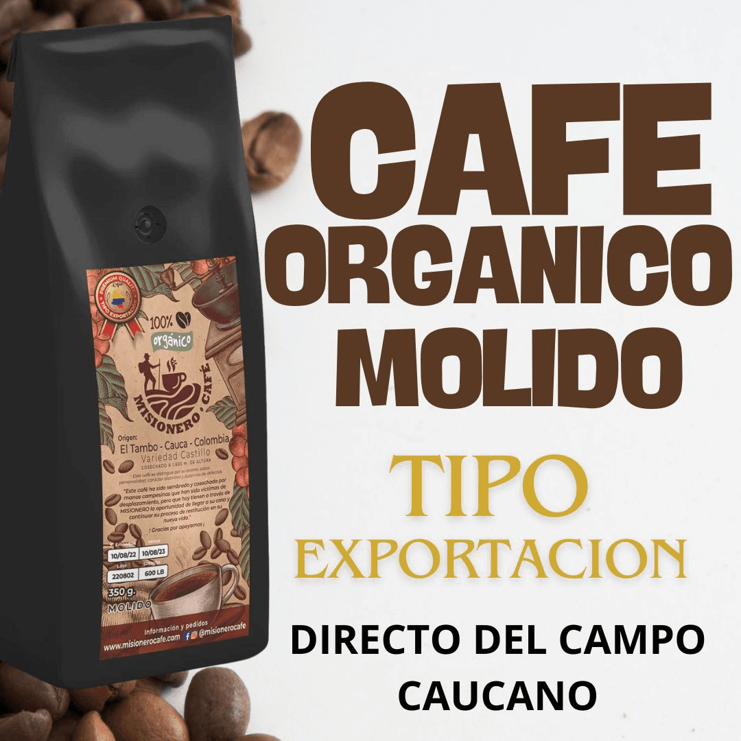 Cafe Organico Molido 350gr