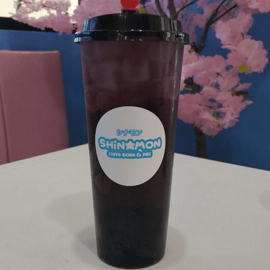 Boba Fruit Tea Blueberry