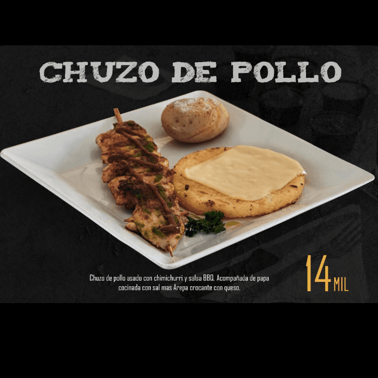 Chuzo de Pollo Sencillo