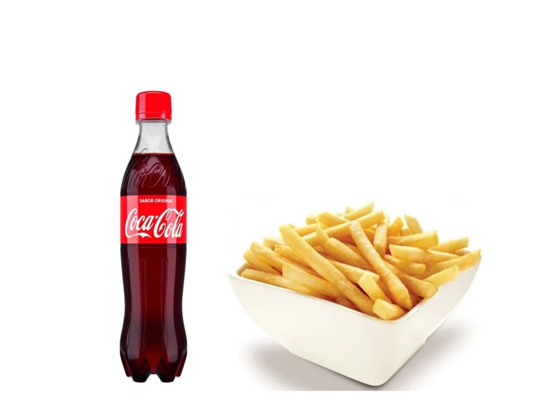 PAPAS A LA FRANCESA + COCA-COLA 400ML