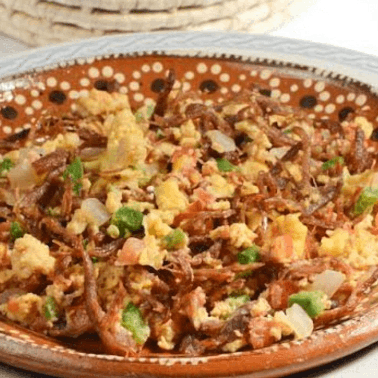 BURRITO DE HUEVO/MACHACA