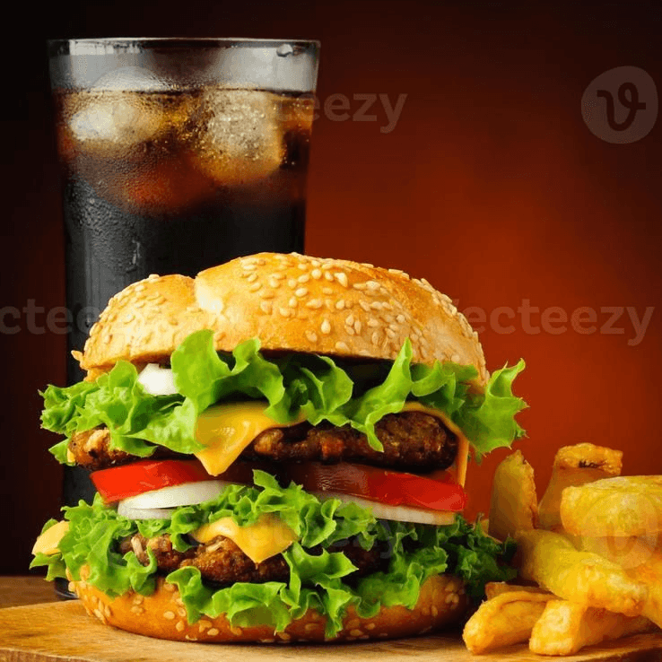 Combo Hamburguesa + refresco 600ml