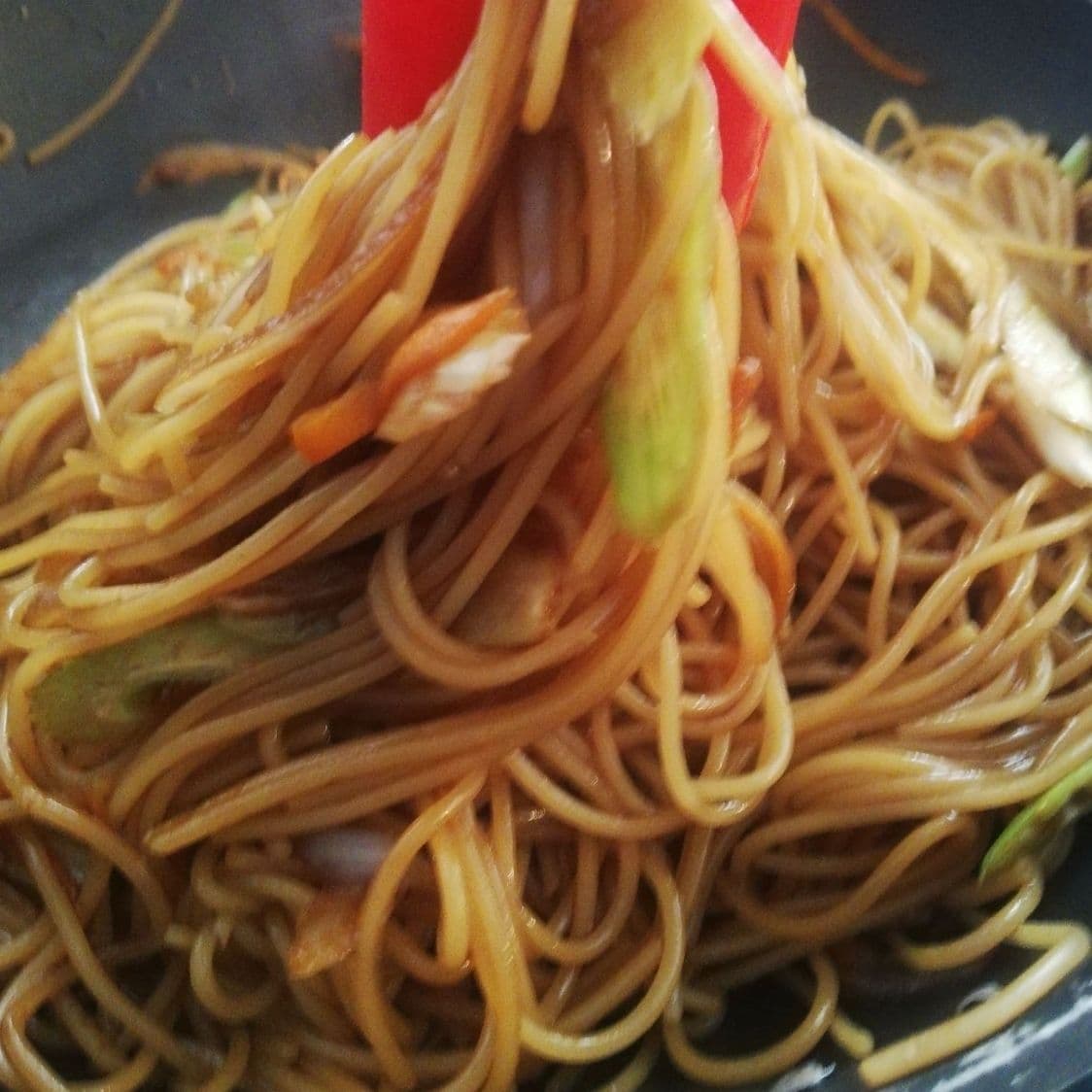 Fideos con Verduras