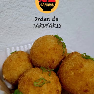 TAKOYAKIS DE PULPO